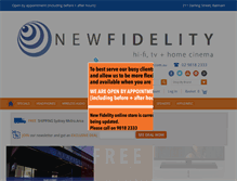 Tablet Screenshot of newfidelity.com.au